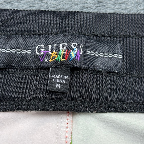 GUESS x J Balvin Tie Dye Jogger Pants Size M Lightning Bolt Track Streetwear - Picture 3 of 14